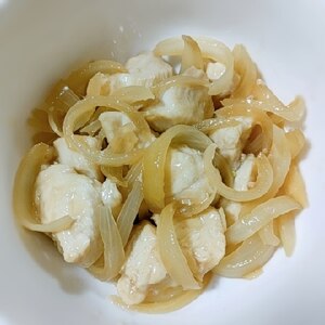 キャンプに簡単✿⁠鶏もも&玉葱の煮物